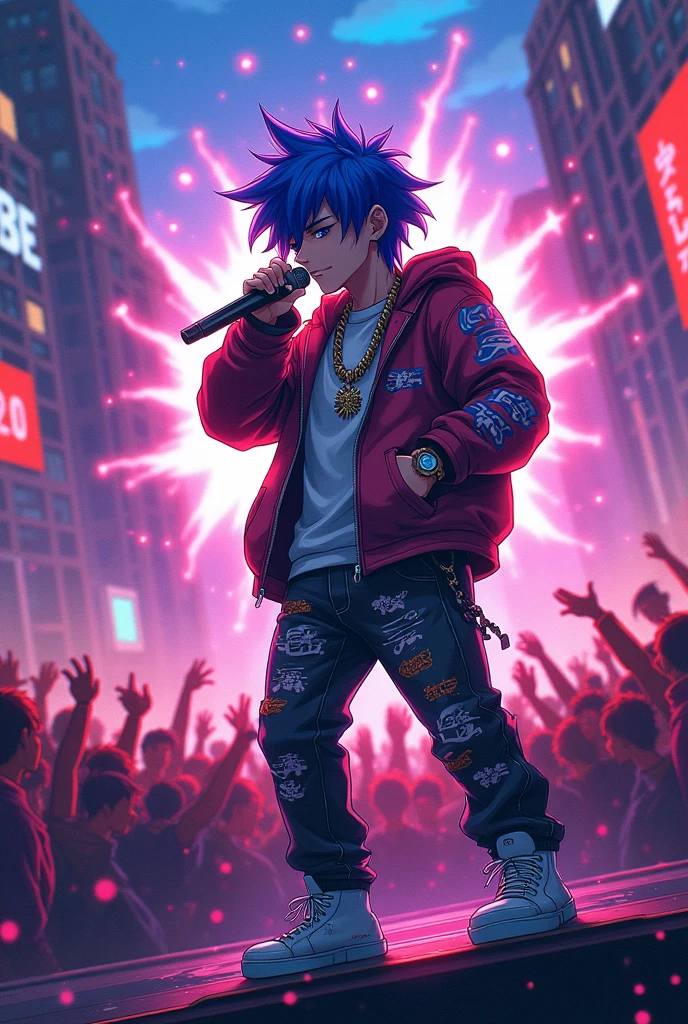 raper Sabotage em anime