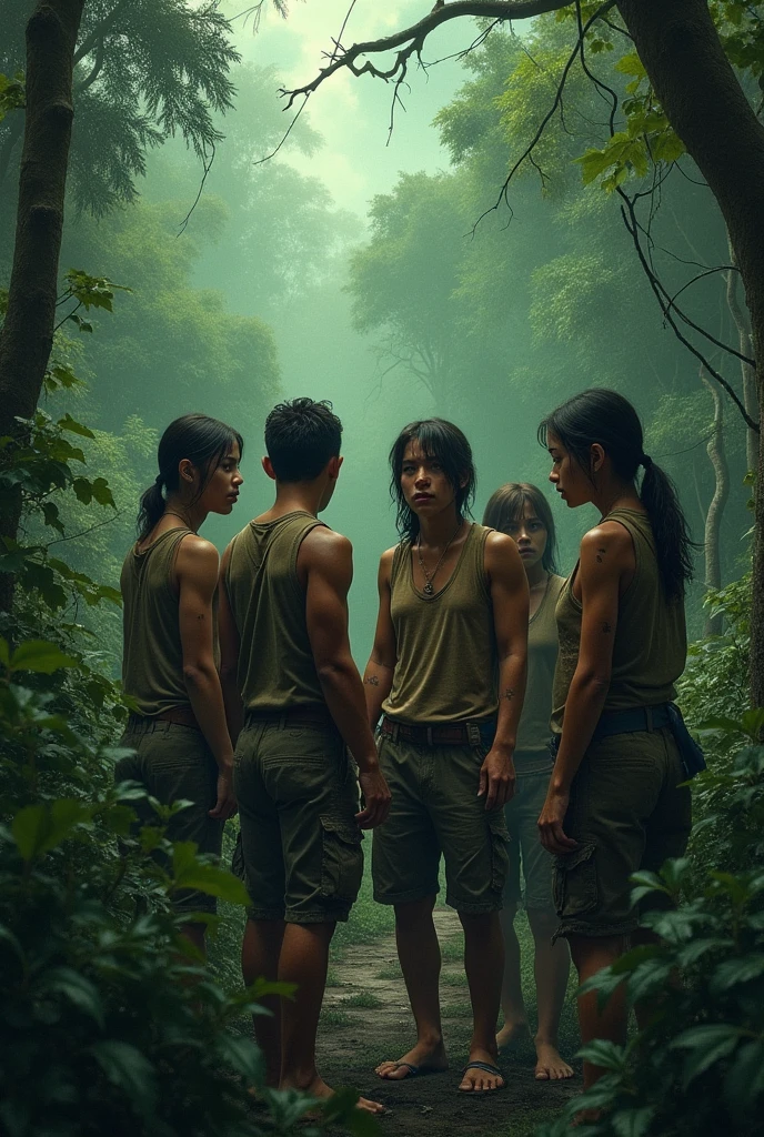 Create an image of the false positives in the Colombian guerrilla.