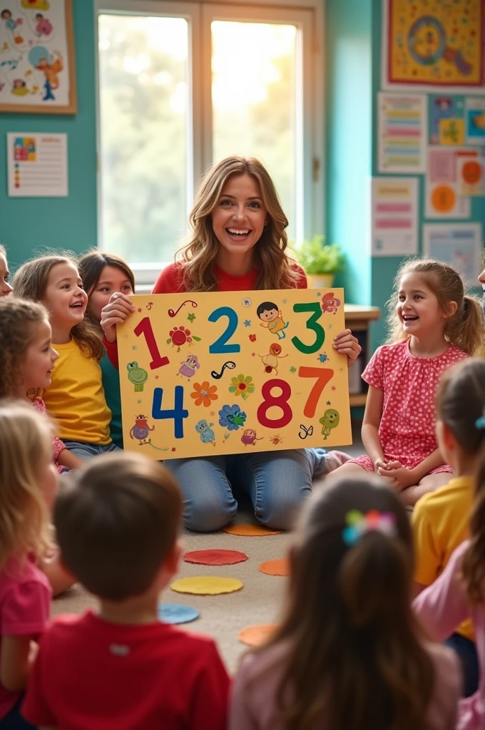 Now we’ve counted, one to ten,
Let’s sing this song again and again!