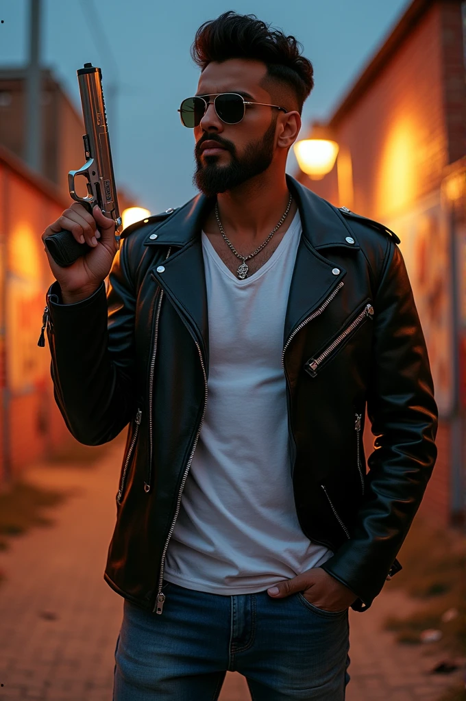 Sidhu mussewala with gun 