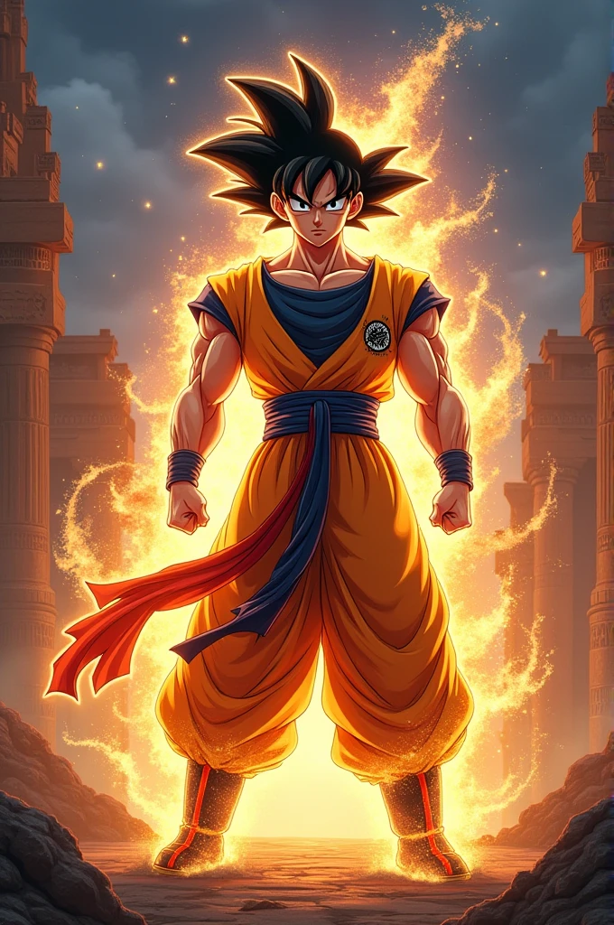Fusion of goku and shaktiman
