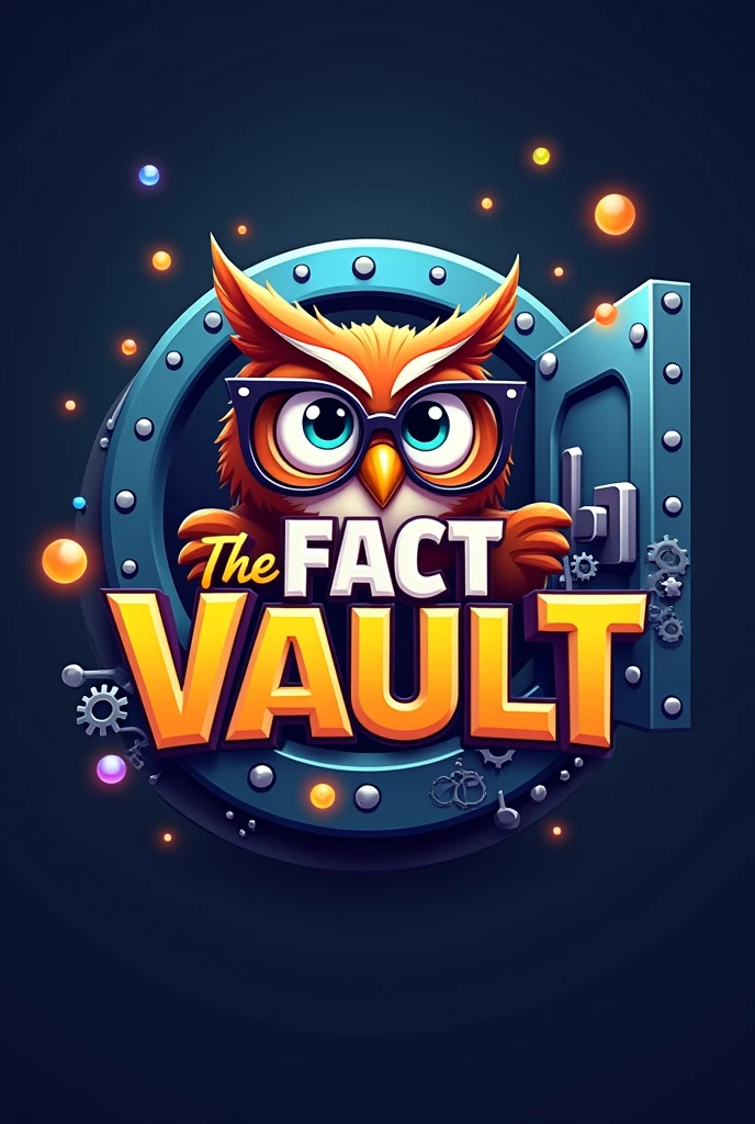 create a logo for my youtube channel titled The Fact Vault