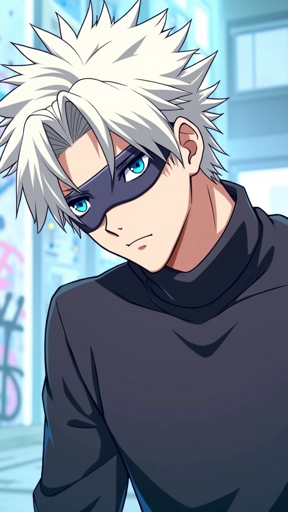 Shirtless Satoru Gojo