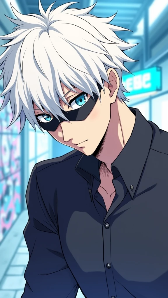 Shirtless Satoru Gojo 