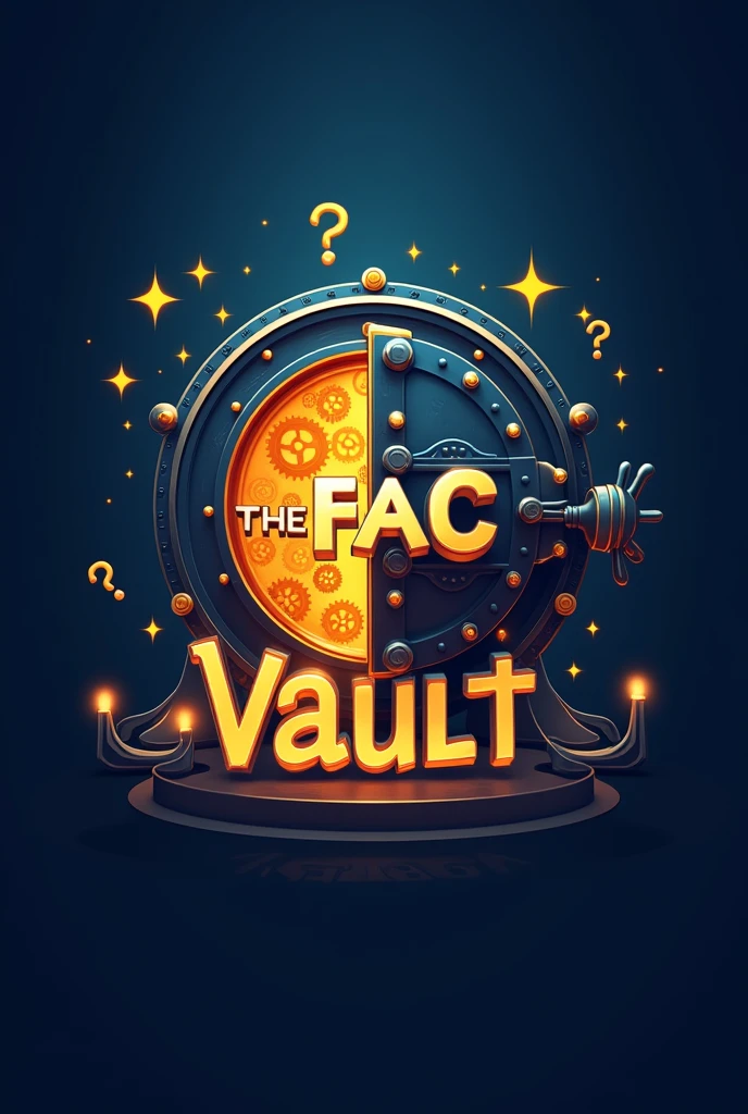 create a logo for my youtube channel titled The Fact Vault