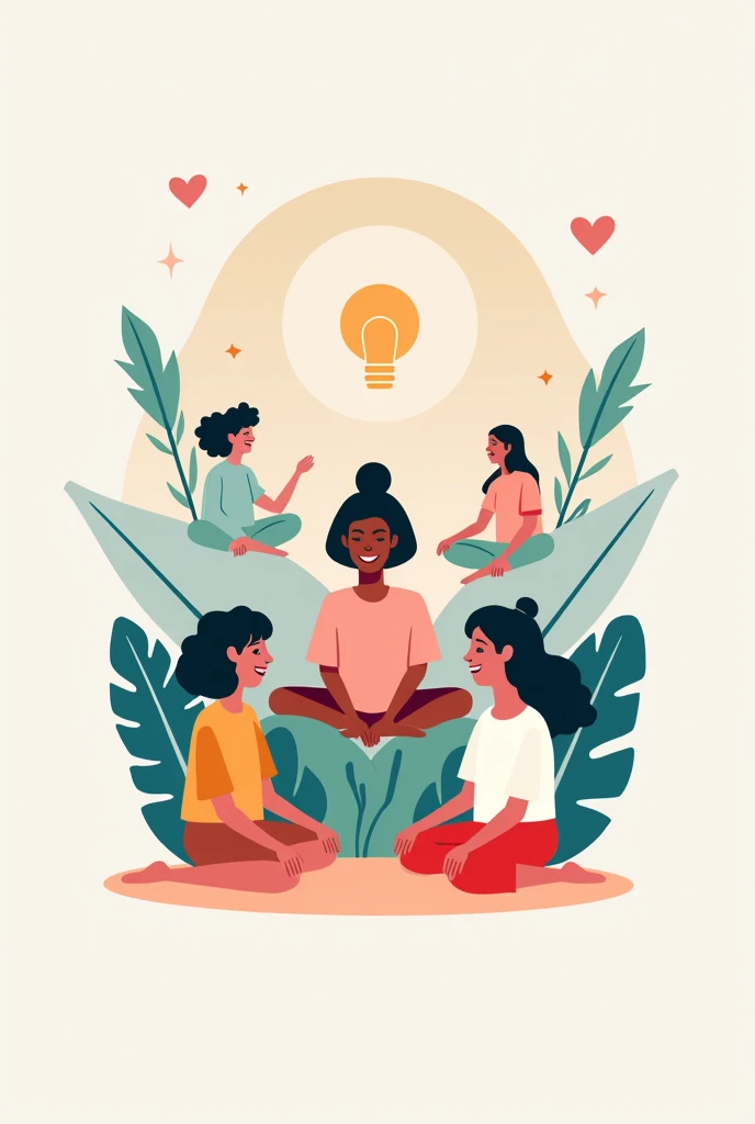 A graphic identity, original, creative and that harmonizes with the name BienESTAR Joven.
That reflects our mission to promote mental well-being among young people.
Use of a pastel color palette.