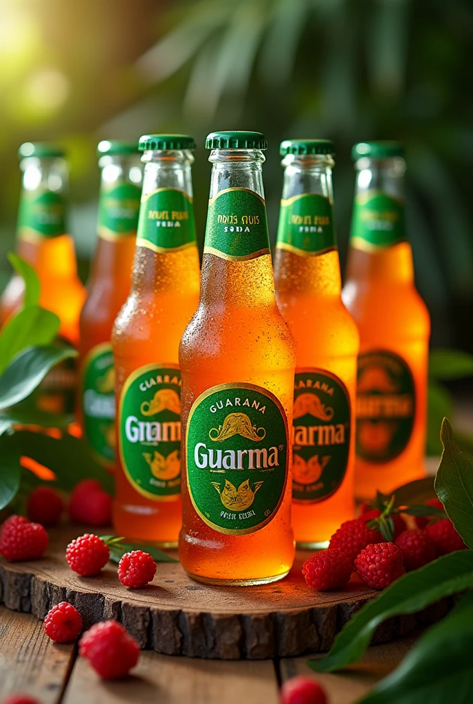 Several bottles of Guaraná soda