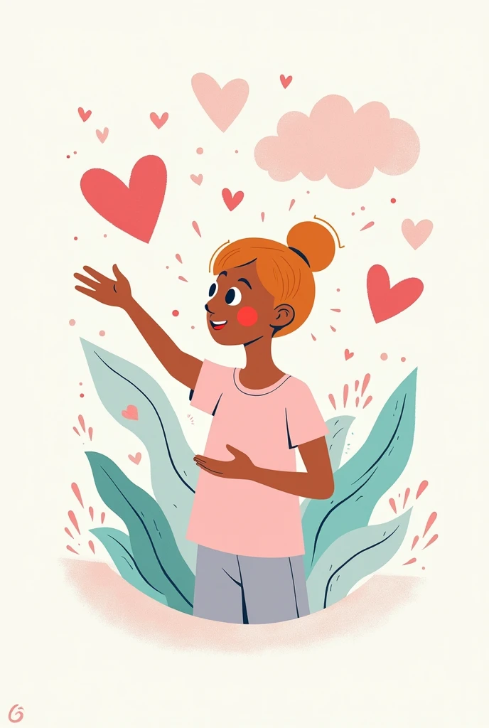 A graphic identity, original, creative and that harmonizes with the name BienESTAR Joven.
That reflects our mission to promote mental well-being among young people.
Use of a pastel color palette.