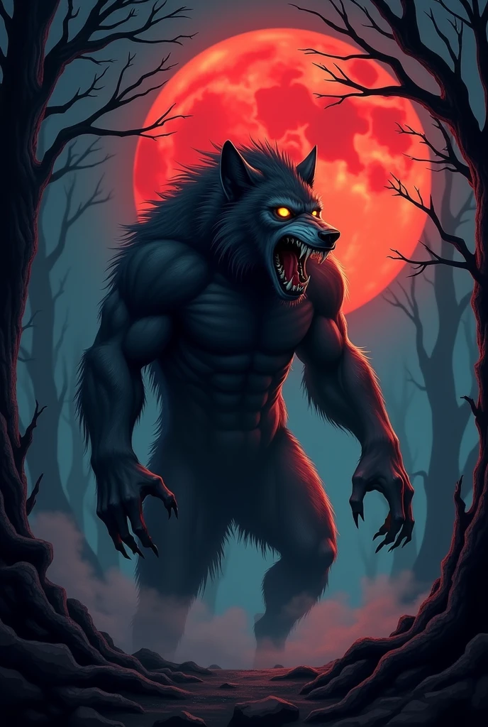 show a werewolf image
