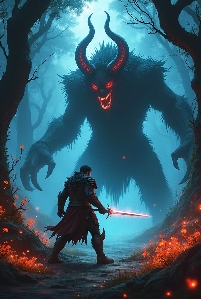 Demon slayer cut the monster