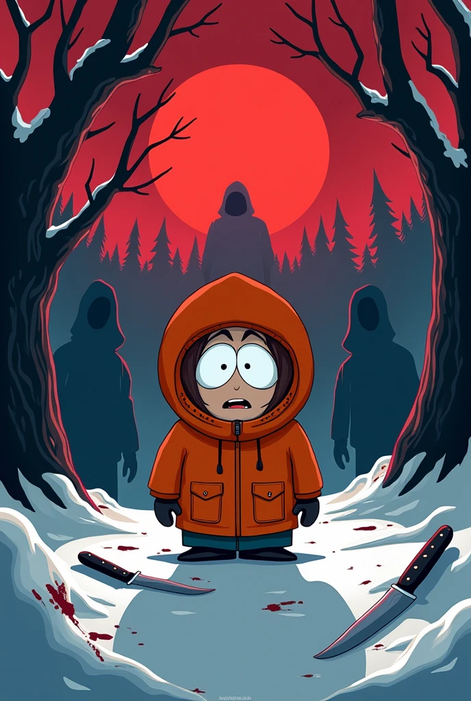 South park: kenny's torment horror movie poster