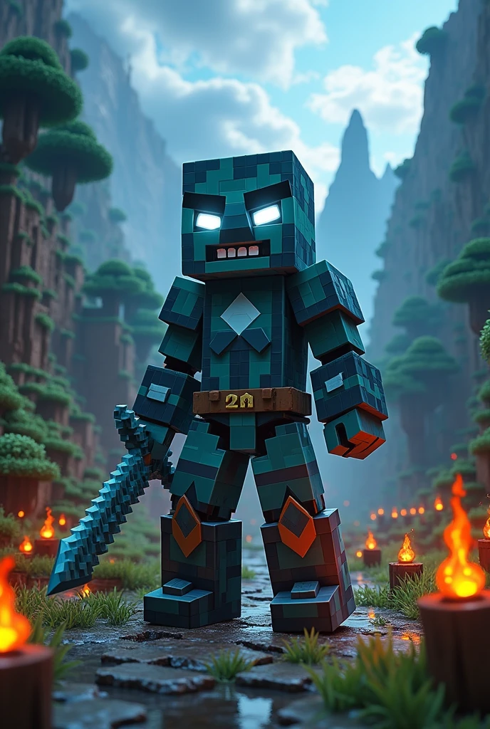 Herobirne profil with Minecraft legends