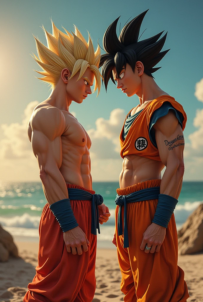 Dragon ball porn goten and trunks sucking penis naked