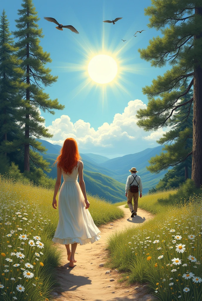 Image of people on different paths 
