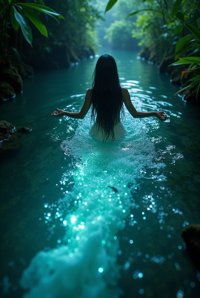 Your passage is well-written, but I've made a few minor adjustments for clarity and flow:
---
**Name:** Seraphina Lagdameo
**Mythological Specie:** Engkanto
Seraphina Lagdameo, an engkanto in the rivers of Mount Banahaw in the Philippines, was known for her ethereal beauty and the shimmering silver fish that followed her through the crystal waters. Her greatest desire was to experience the warmth of human love, something she had learned about through the stories carried by the river's currents and the whispered tales of forest creatures. The silver fish, enchanted by her magic, could grant her glimpses into the human world, showing her fleeting visions of laughter, joy, and love.
One night, she encountered a kind-hearted traveler who had lost his way and settled by the riverbank. As he slept, Seraphina wove an enchantment around him, using her powers to enter his dreams and create a shared vision of a life where they were together, hoping to touch his heart in the realm of dreams.
With the dawn, she watched him depart, her longing unfulfilled as she remained bound to her river, forever yearning for the love she could never truly have, the fish's scales dimming as they reflected her sorrow. To ease her loneliness, Seraphina used her magic to weave dreams of the traveler into the waters, replaying their brief encounter endlessly and keeping his memory alive. Yet each time the vision faded, her heart ached a little more, knowing her desire would always remain just beyond her reach.