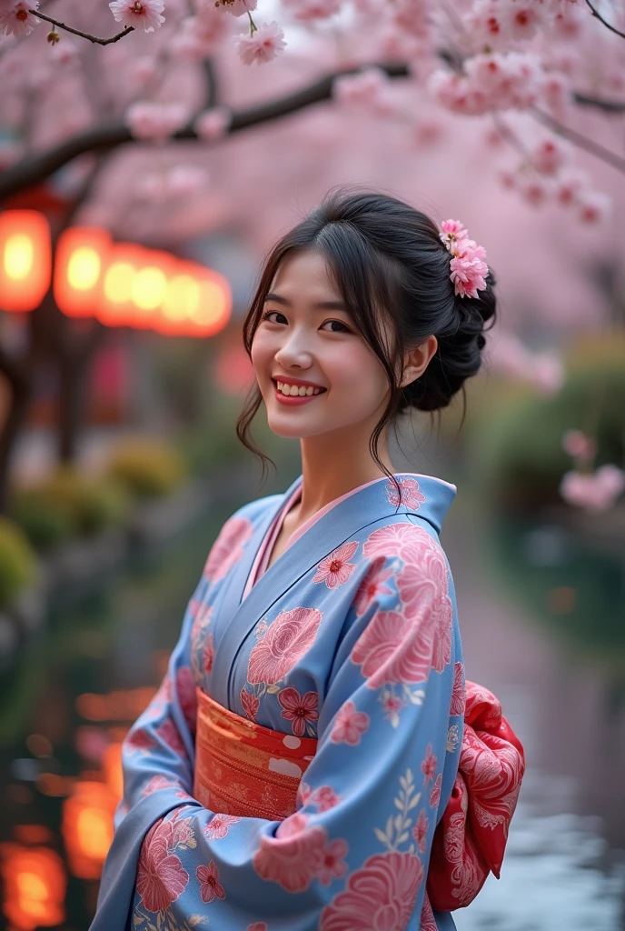 Beautiful girl yukata