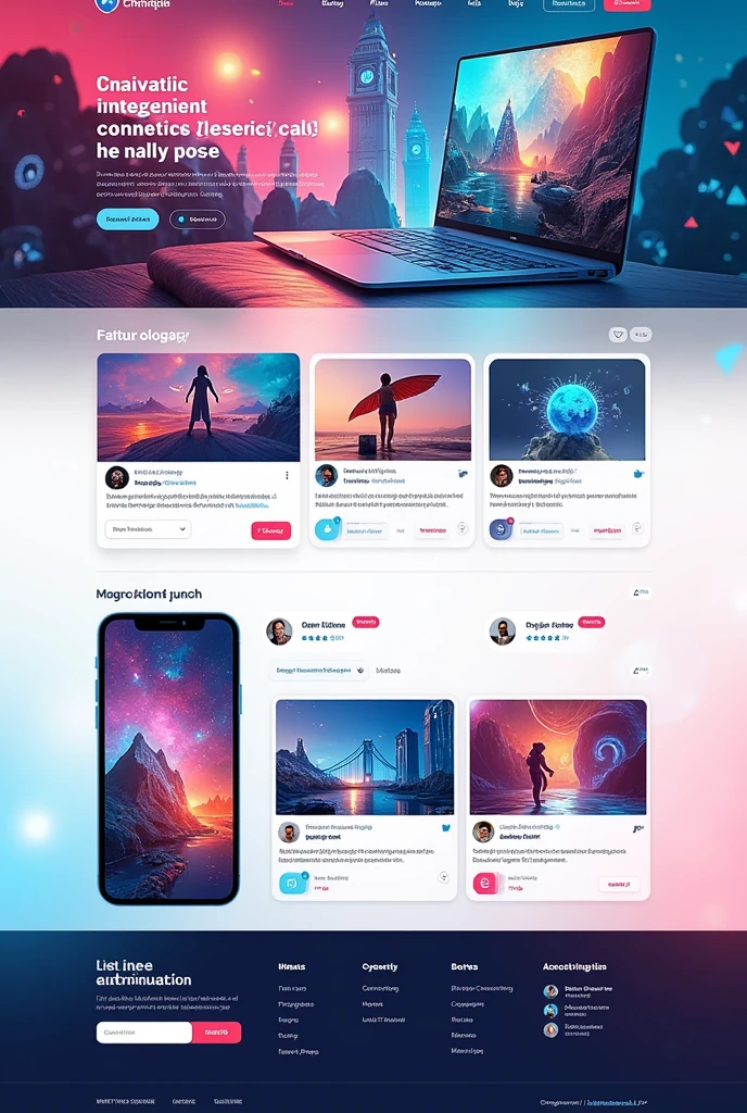 make the best modern and absolutely awesome social website ever. (homepage, user profile, likes, retweets, favorites.)