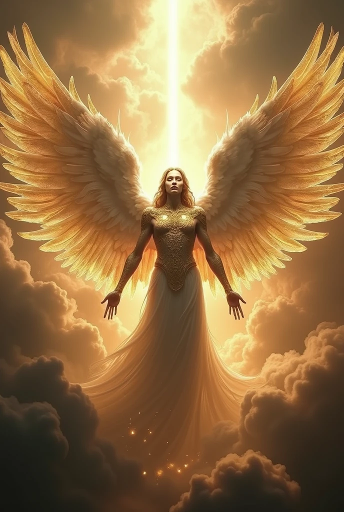 Biblically accurate humanoid angel terror