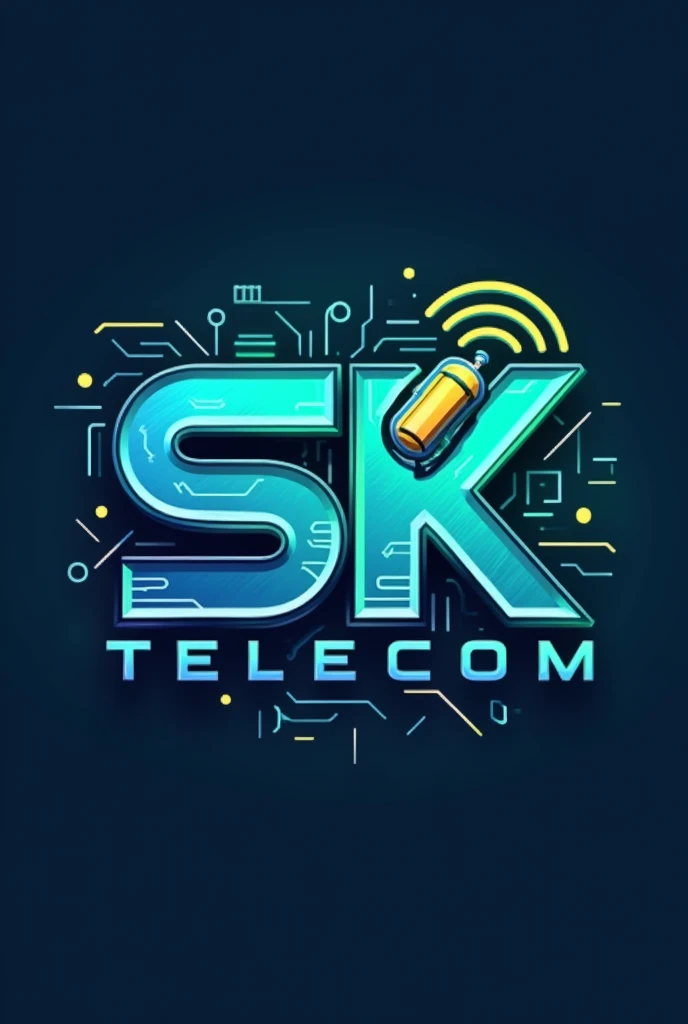 I want a logo for mobile shop named as M/S S K TELECOM