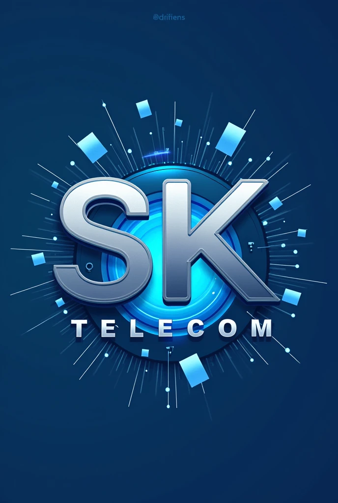 I want a logo for mobile shop named as S K TELECOM