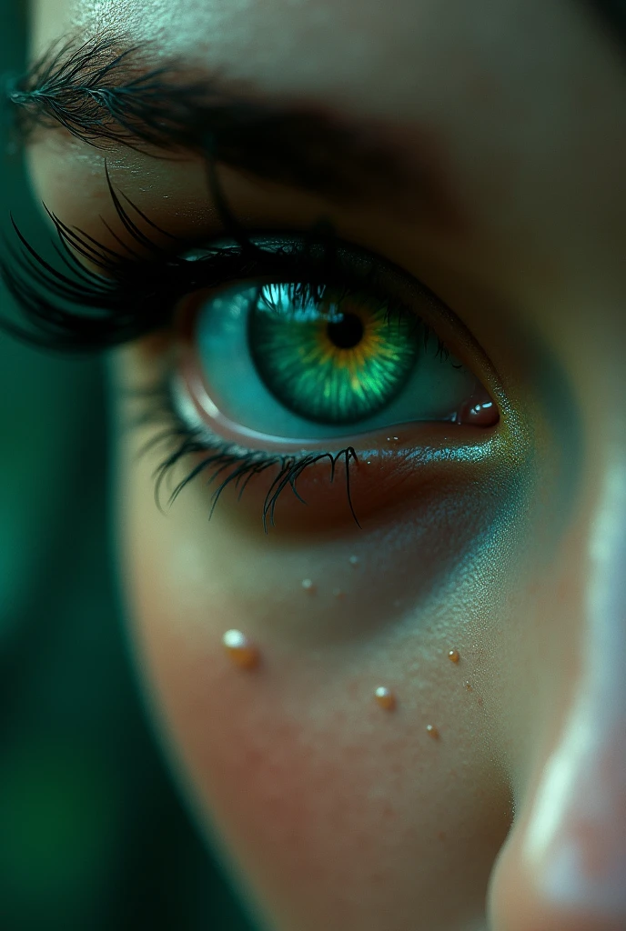 deep focus eye forward