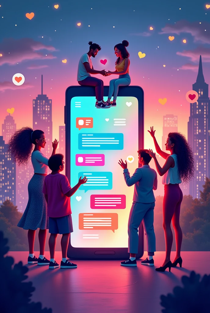 make a unique social website image