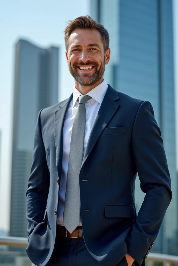 My photo in a suit