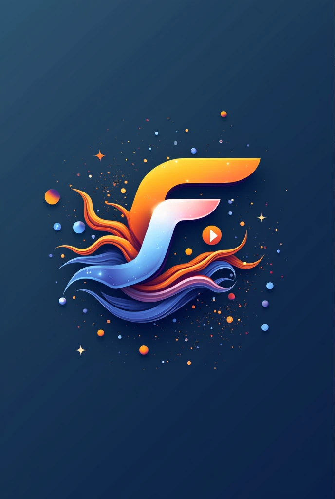 logo, FlowCast, streaming, movies, series, animes, sports games 