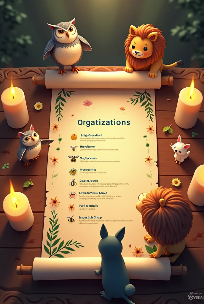 organization list