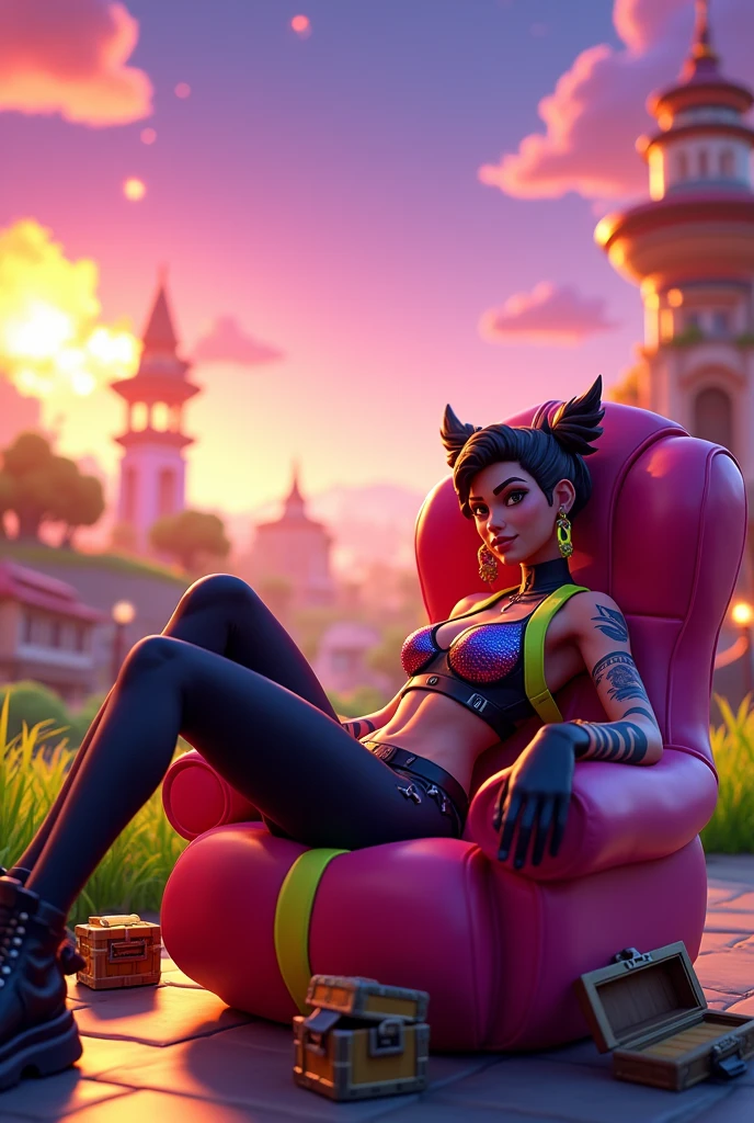 Ruby fortnite take his feet up