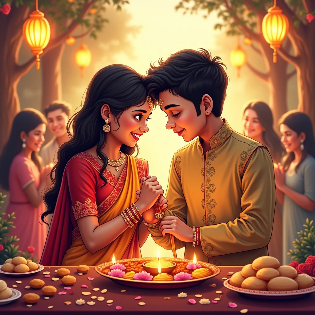 Raksha bandhan illustrator
