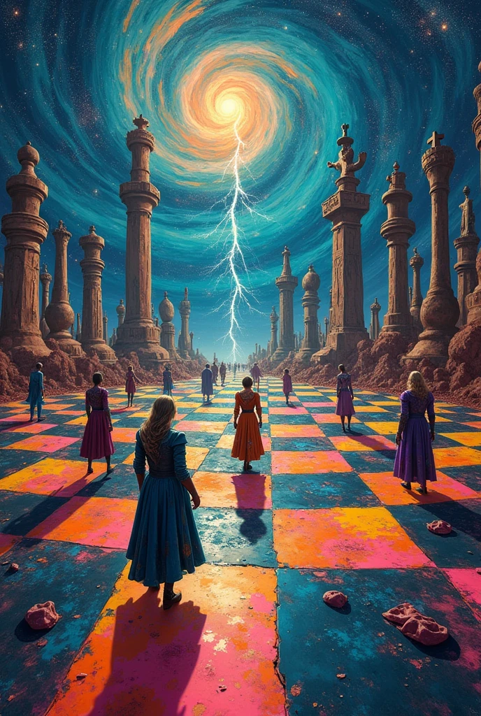 World of Chaos, various chess paths
