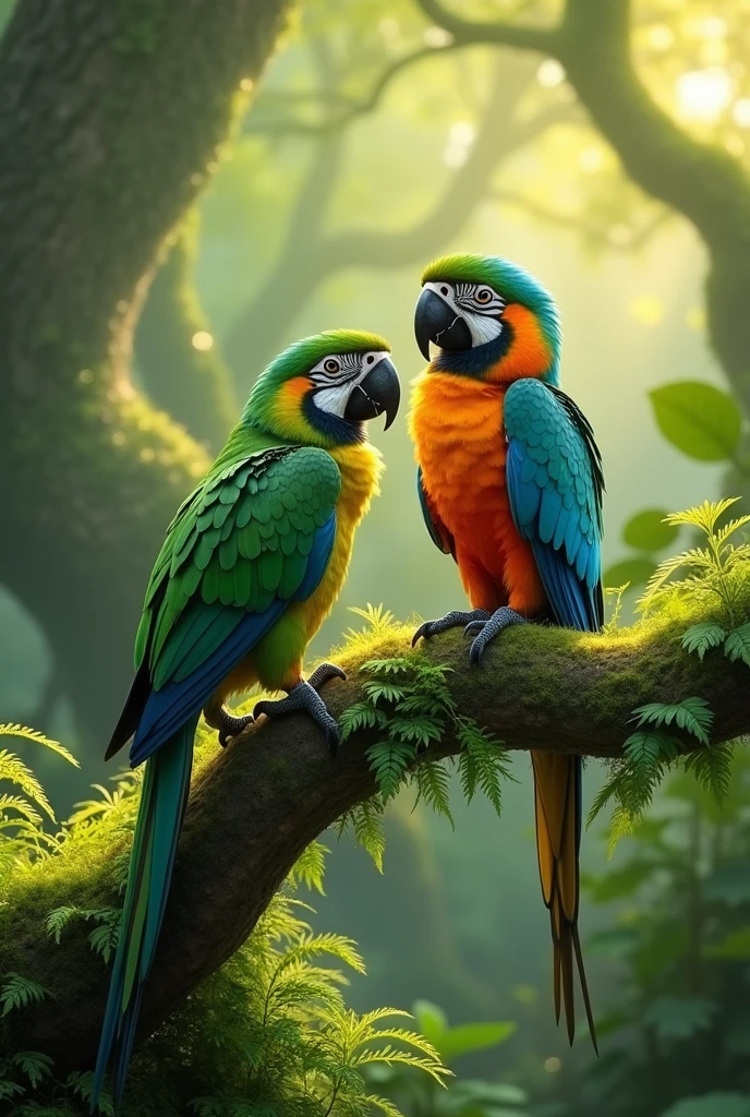 Two ecobirds