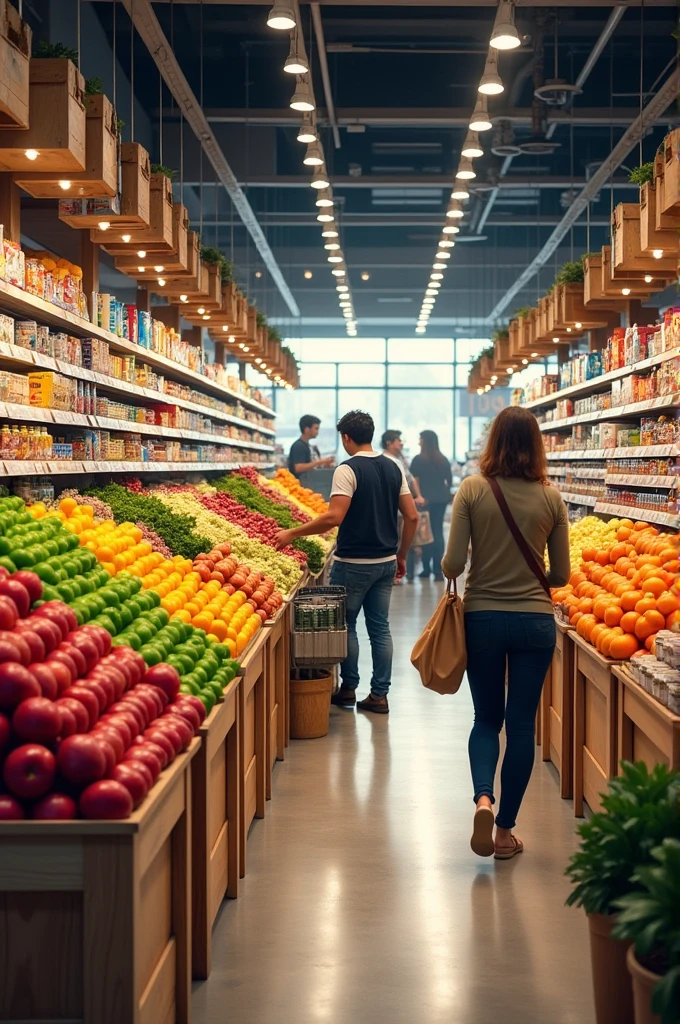 A grocery store image 