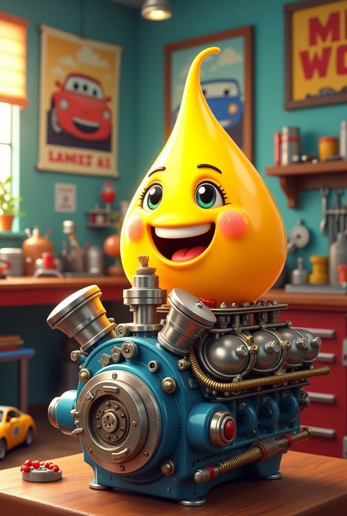 The happiest engine oil in the world