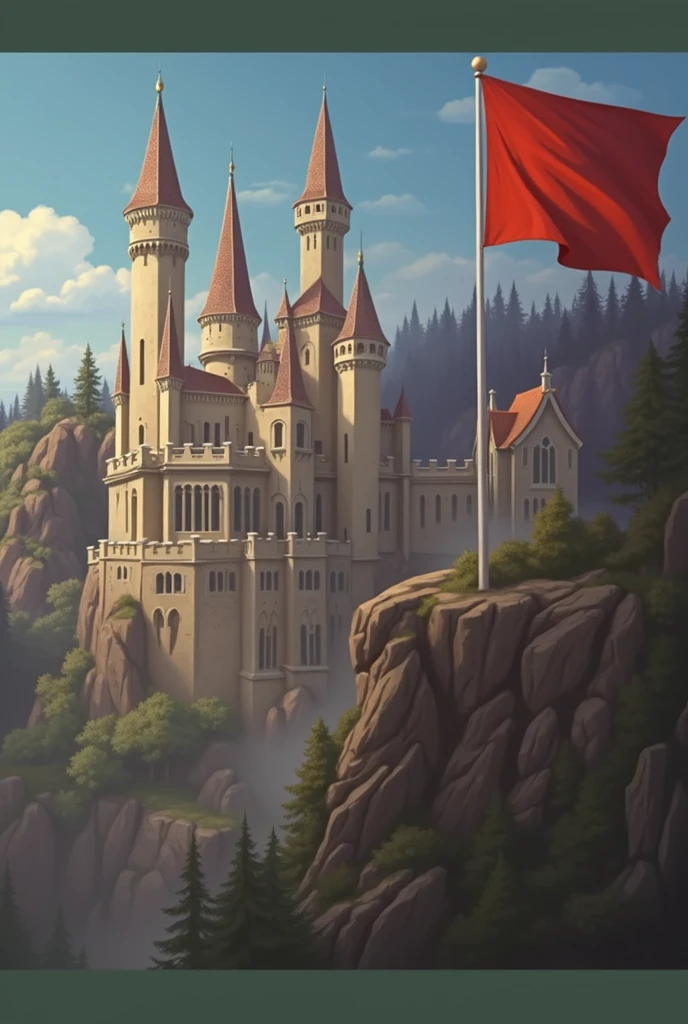 Castle red flag