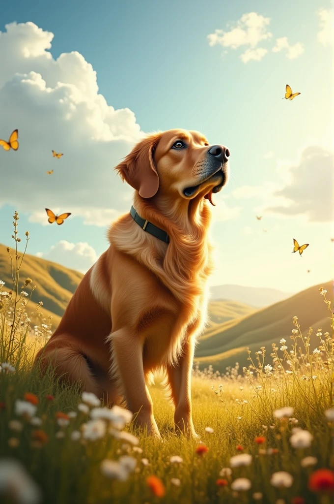 Brave dog