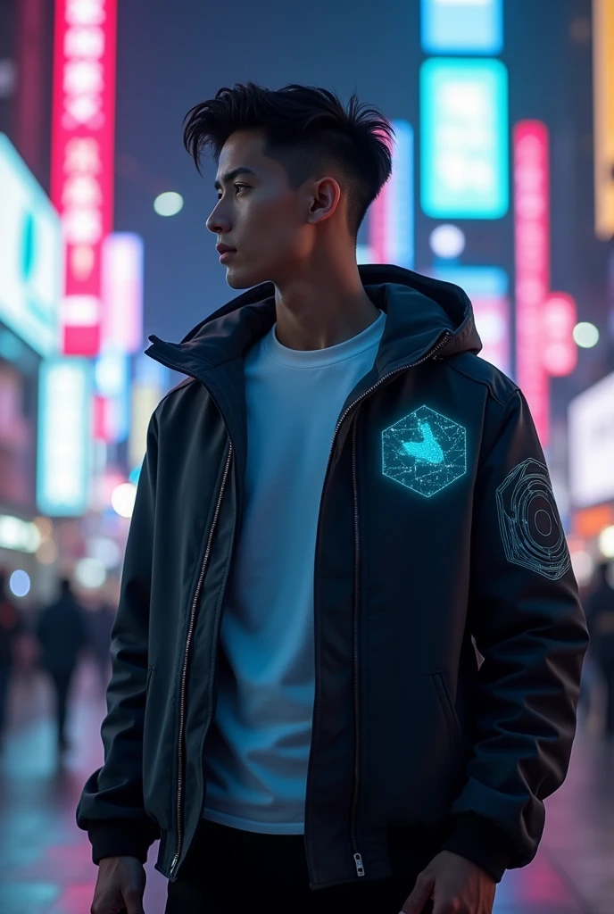 Smart touch technology jacket 