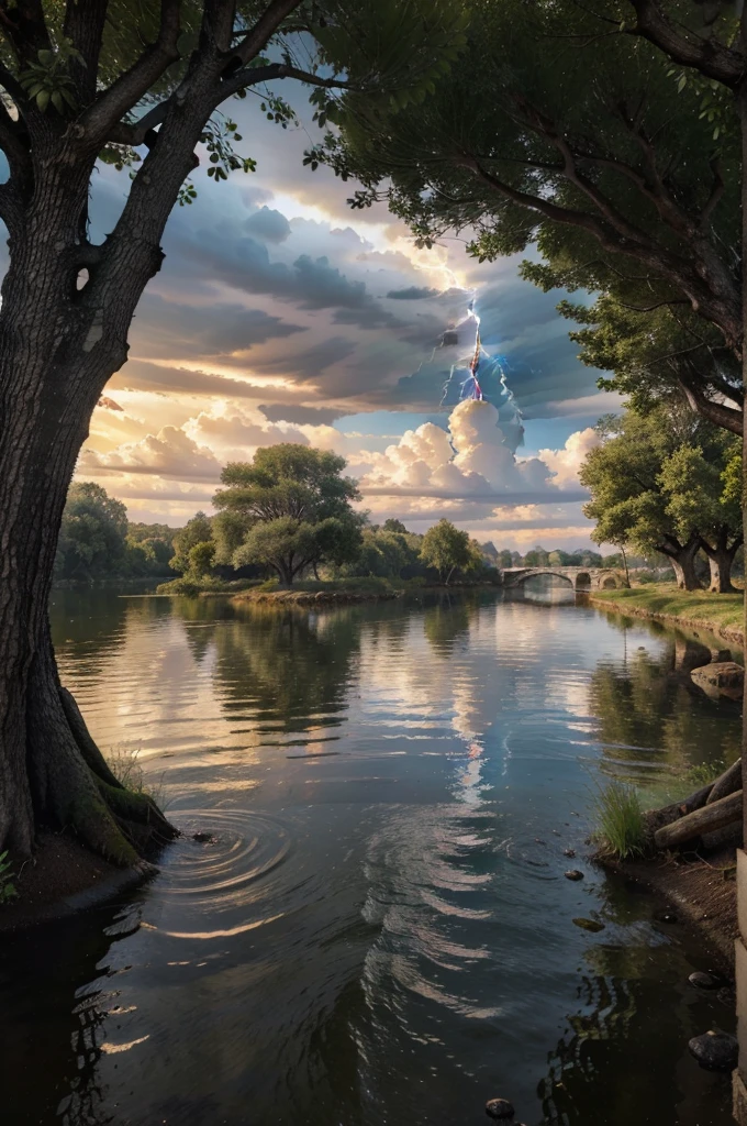 Árvore heavenly, big tree, paisaje, panorama, Heaven heaven, naturals, Cedar, Cedars do Líbano, forst, Rivers of water, Thunder light, Detailed Realistic FullHD Photorealism, majestic, appealing, fire, villany, thunder, Sky thunder, Man's Back, man walking, Running, Path to Sky, Sky Path, mascle, Door, photorrealistic 6K, Detailed UltraHD, detailed colors 8k, Elegant beauty, floor, stele, lightning strikes, heavens, céu Godlike, tempest, Towards the heavens, heavenly, Godlike, photorrealistic, Rendering, 4K, 8k, detailed textures, detailed shadows, padoru, detailed colors, God's Heaven, UltraHD 16K Details, Texturas photorrealistics de 16K, detailed sharpness 16K, detailed sharpness, detailed colors, realistic shadows, ultra realistic textures, High power, natural beautifuls, natural colors, realistic contrast, Texturas photorrealistics, detailed colors, lifelike colors, detailed shadows, Textuta photorrealistic FullHD, Sombras photorrealistics 8k, HD photorrealistic, Detalhes ultra-realistas de 8k, Cor photorrealistic 4K, Detailed FullHD Lights, Texturas Detalhadas photorrealistics 8k, Nitidez photorrealistic, villany, 4k detailed, ultra detaild, realistic contrast de 8k, detailed sharpness, cores Ultra HD, Man's Path, Man's in The Path, Man Walking in the Path, chic,