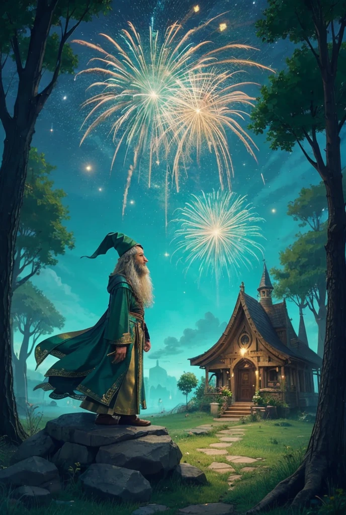 Make the wizard into someone around 30 years old