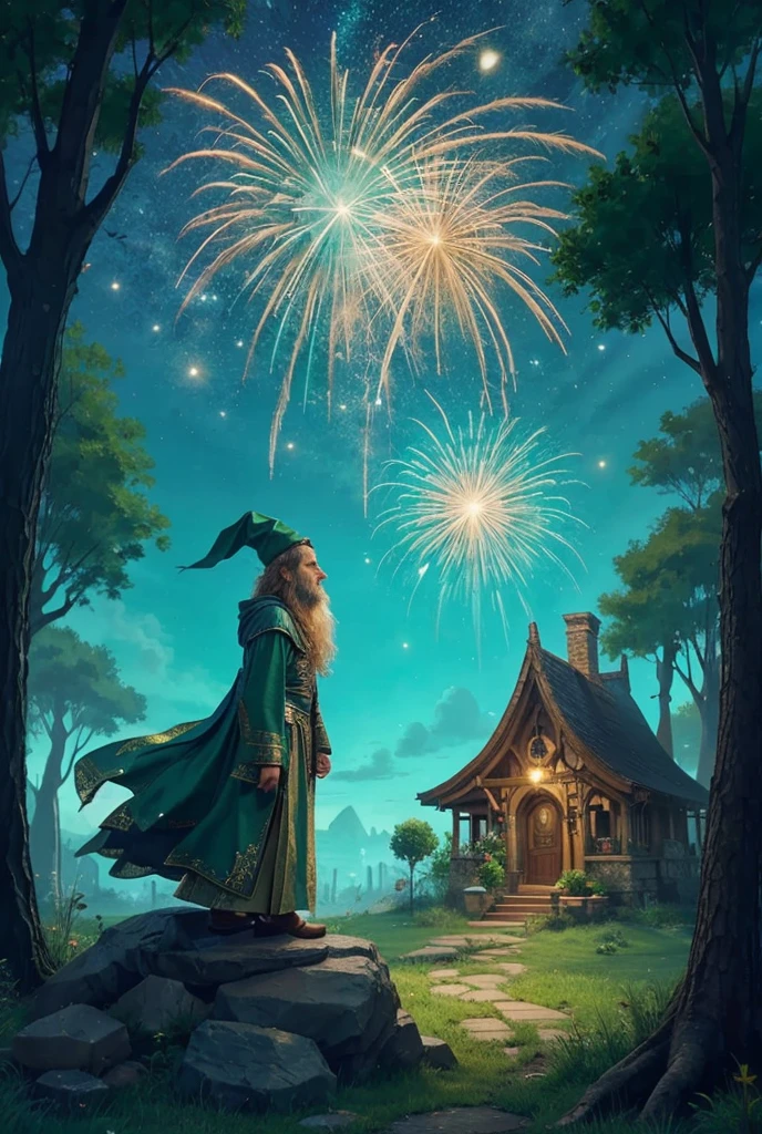 Make the wizard into someone around 30 years old