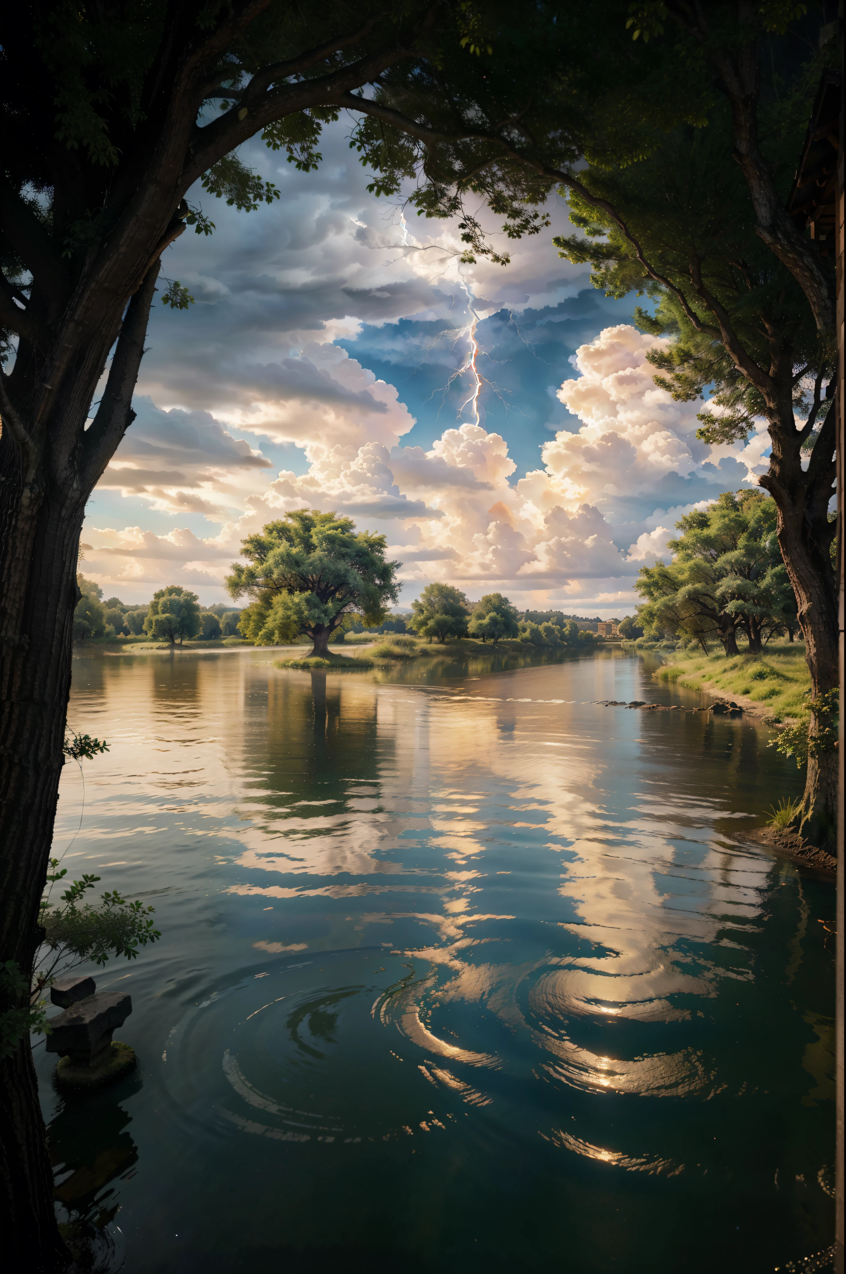 Árvore heavenly, big tree, paisaje, panorama, Heaven heaven, naturals, Cedar, Cedars do Líbano, forst, Rivers of water, Thunder light, Detailed Realistic FullHD Photorealism, majestic, appealing, fire, villany,  thunder, Sky thunder, Man's Back, man walking, Running, Path to Sky, Sky Path, mascle, Door, photorrealistic 6K, Detailed UltraHD, detailed colors 8k, Elegant beauty, floor, stele, lightning strikes, heavens, céu Godlike, tempest, Towards the heavens, heavenly, Godlike, photorrealistic, Rendering, 4K, 8k, detailed textures, detailed shadows, padoru, detailed colors, God&#39;s Heaven, UltraHD 16K Details, Texturas photorrealistics de 16K, detailed sharpness 16K, detailed sharpness, detailed colors, realistic shadows, ultra realistic textures, High power, natural beautifuls, natural colors, realistic contrast, Texturas photorrealistics, detailed colors, lifelike colors, detailed shadows, Textuta photorrealistic FullHD, Sombras photorrealistics 8k, HD photorrealistic, Detalhes ultra-realistas de 8k, Cor photorrealistic 4K, Detailed FullHD Lights, Texturas Detalhadas photorrealistics 8k, Nitidez photorrealistic, villany, 4k detailed, ultra detaild, realistic contrast de 8k, detailed sharpness, cores Ultra HD, Man's Path, Man's in The Path, Man Walking in the Path, chic, 