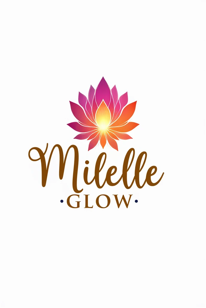 Creative, colorful and unique logo for a cosmetics company called "Milele Glow"