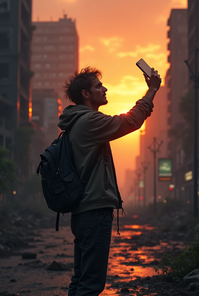 The last selfi of human on the earth