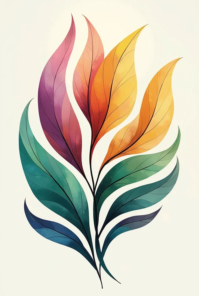 Creative, colorful, artistic and unique logo for a cosmetics company called "Milele Glow"