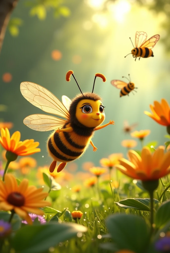 Maya the bee CGI