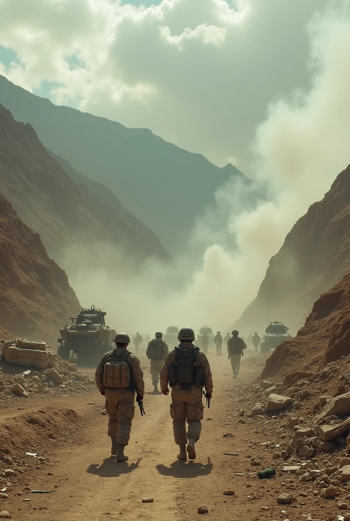 Battlefield between Afghanistan and iran