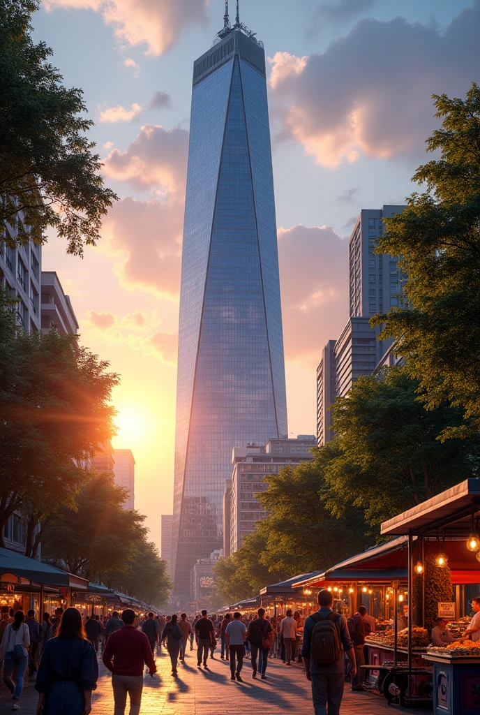 Skyscraper background