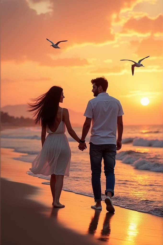 Couple at sunset