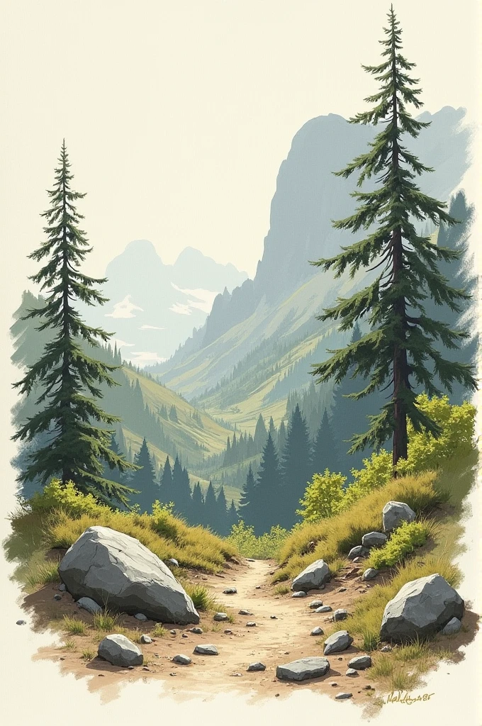 Sketch of nature